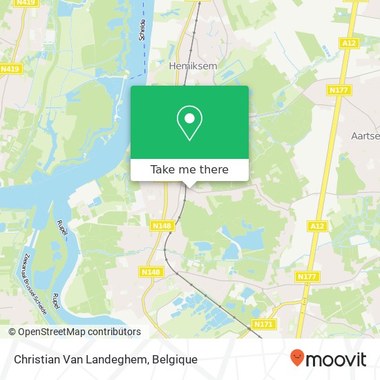 Christian Van Landeghem kaart