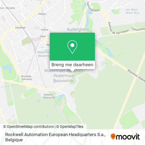 Rockwell Automation European Headquarters S.a. kaart
