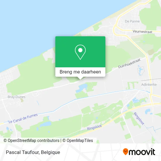 Pascal Taufour kaart