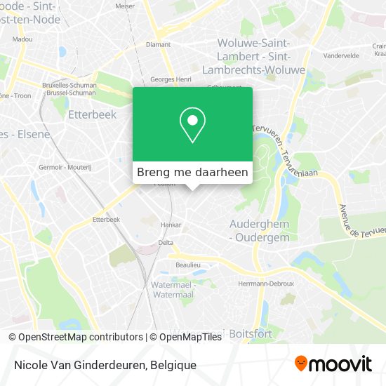Nicole Van Ginderdeuren kaart