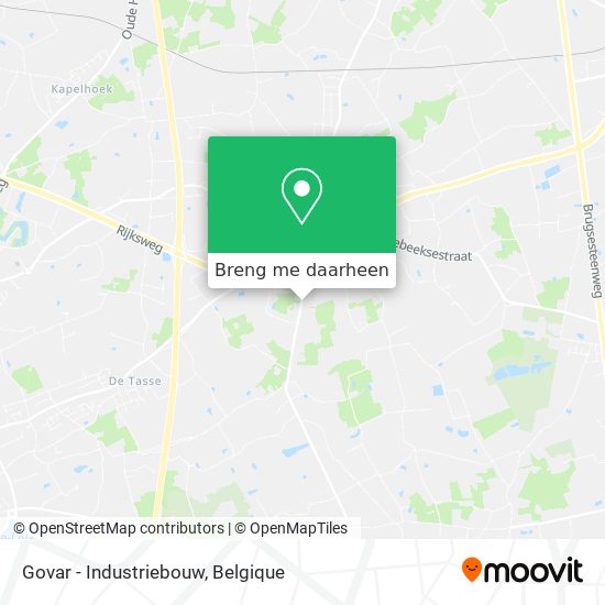 Govar - Industriebouw kaart