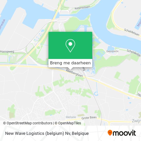 New Wave Logistics (belgium) Nv kaart