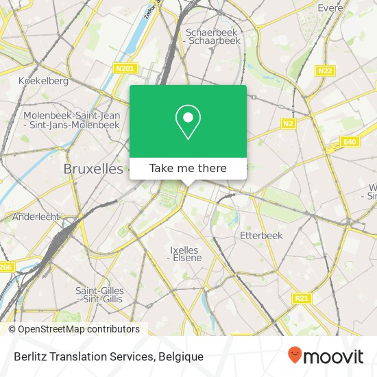 Berlitz Translation Services kaart