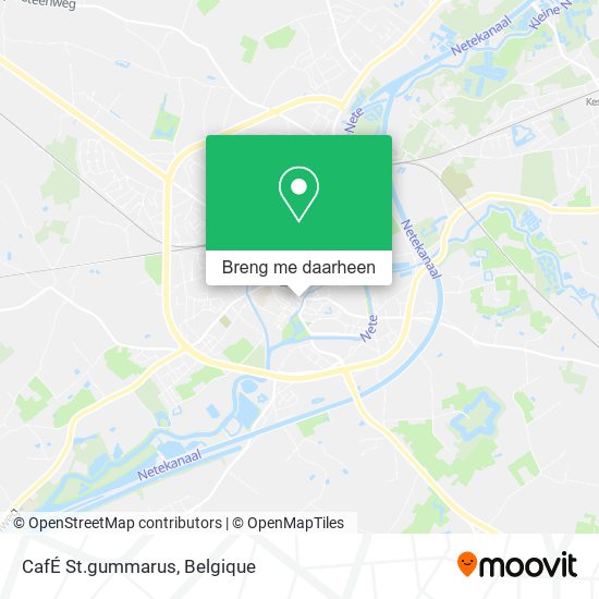CafÉ St.gummarus kaart