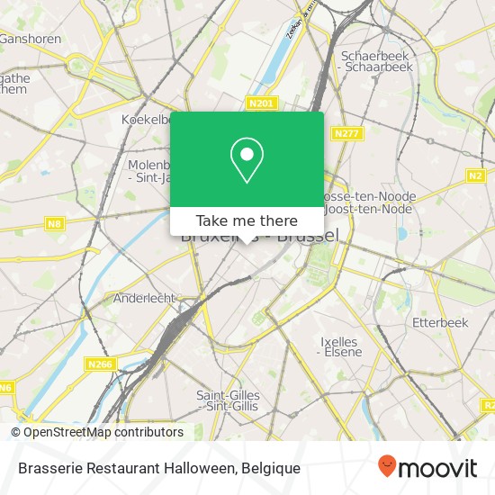 Brasserie Restaurant Halloween kaart