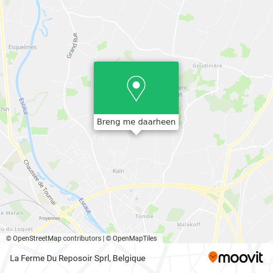 La Ferme Du Reposoir Sprl kaart
