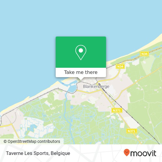 Taverne Les Sports kaart