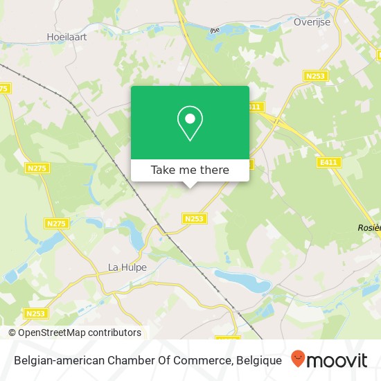 Belgian-american Chamber Of Commerce kaart