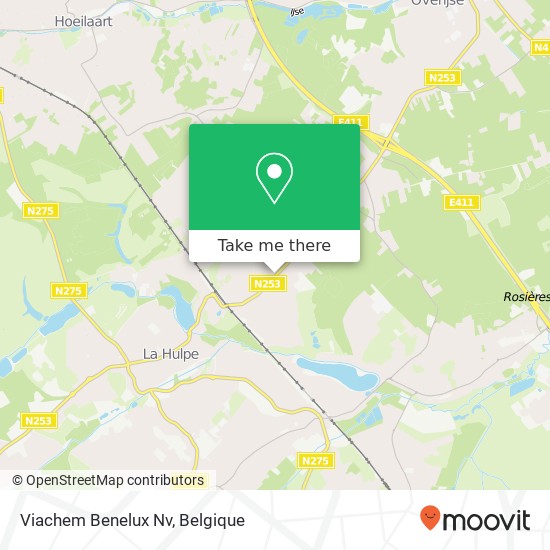 Viachem Benelux Nv kaart