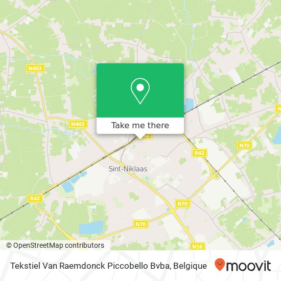 Tekstiel Van Raemdonck Piccobello Bvba kaart