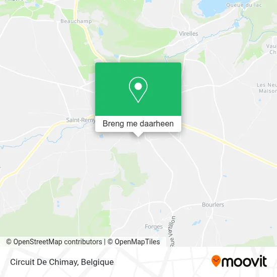 Circuit De Chimay kaart