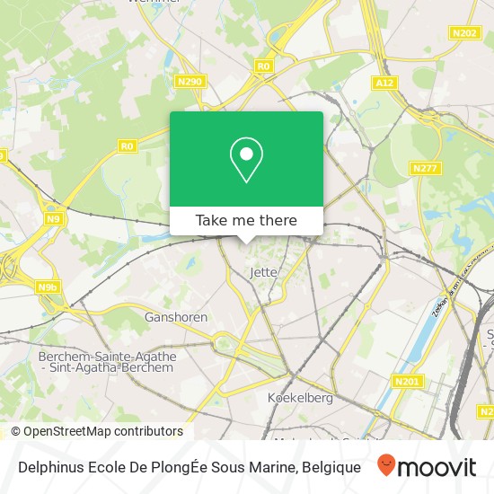 Delphinus Ecole De PlongÉe Sous Marine kaart