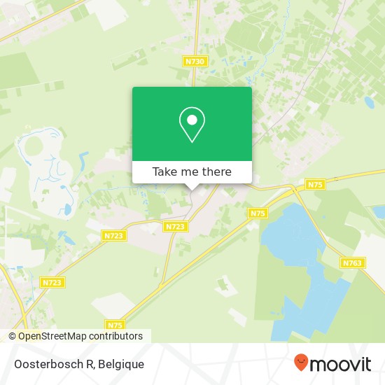 Oosterbosch R kaart