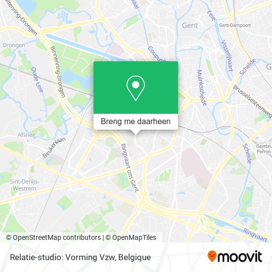 Relatie-studio: Vorming Vzw kaart