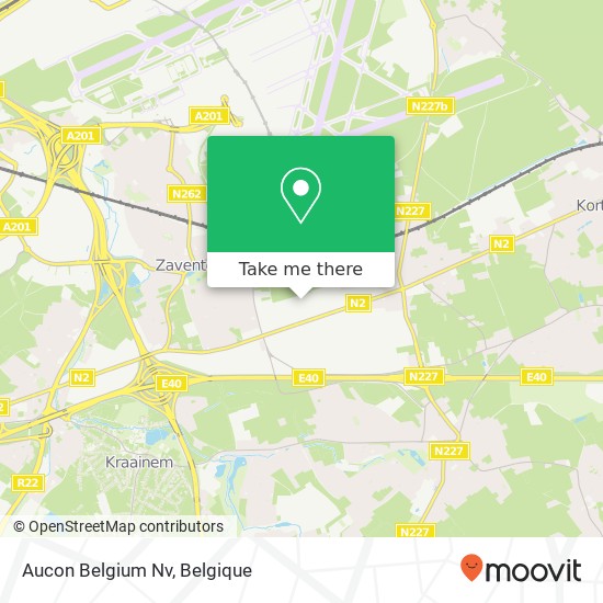Aucon Belgium Nv kaart