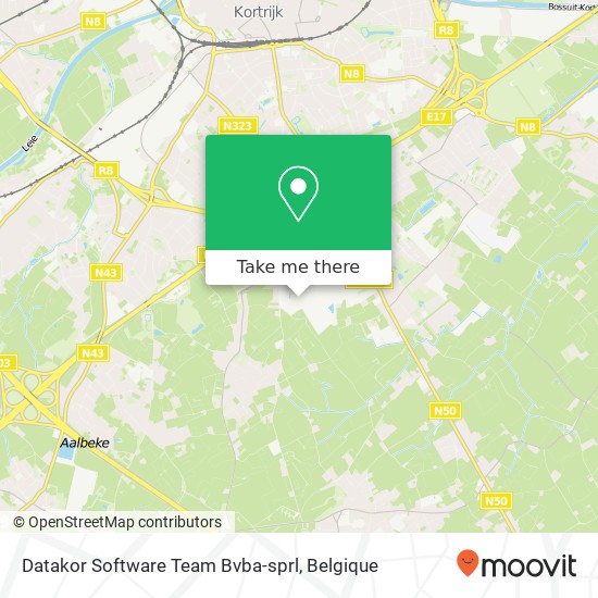 Datakor Software Team Bvba-sprl kaart