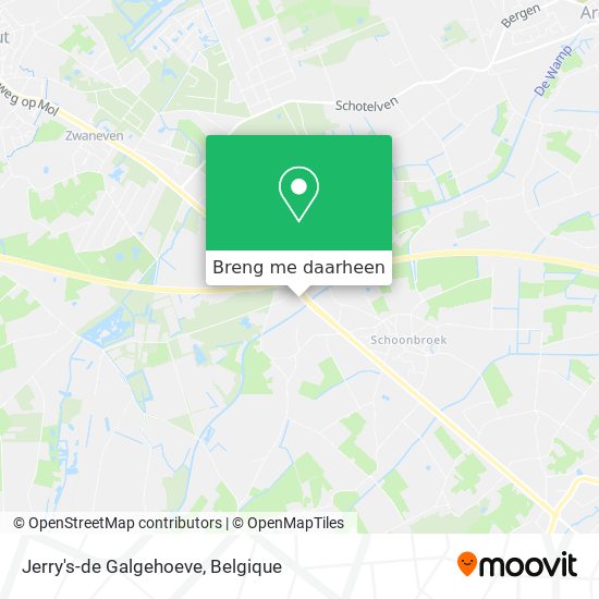 Jerry's-de Galgehoeve kaart