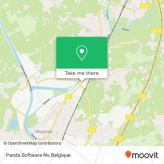 Panda Software Nv kaart