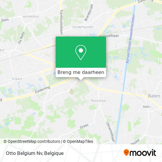 Otto Belgium Nv kaart