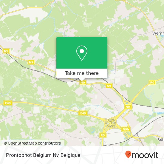 Prontophot Belgium Nv kaart