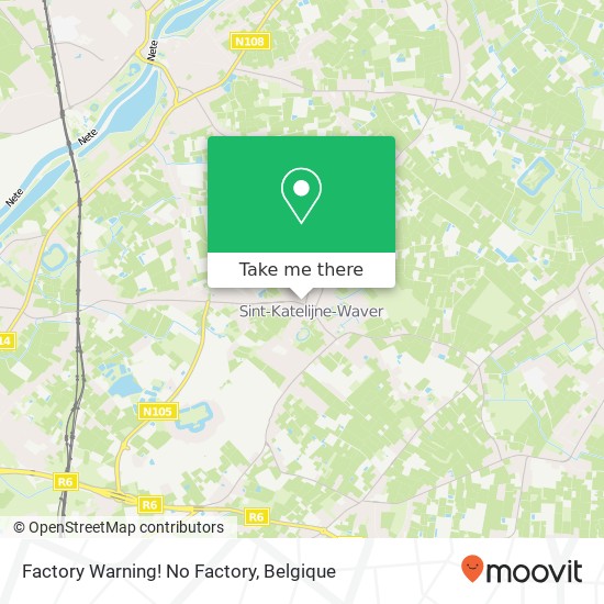 Factory Warning! No Factory kaart