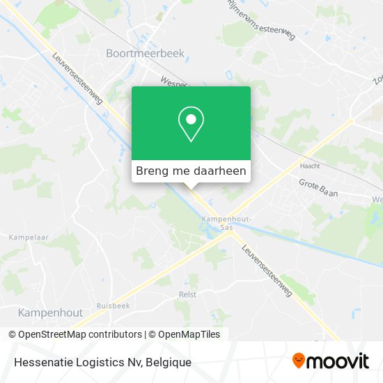 Hessenatie Logistics Nv kaart