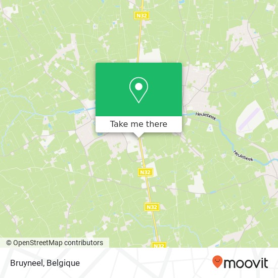Bruyneel kaart