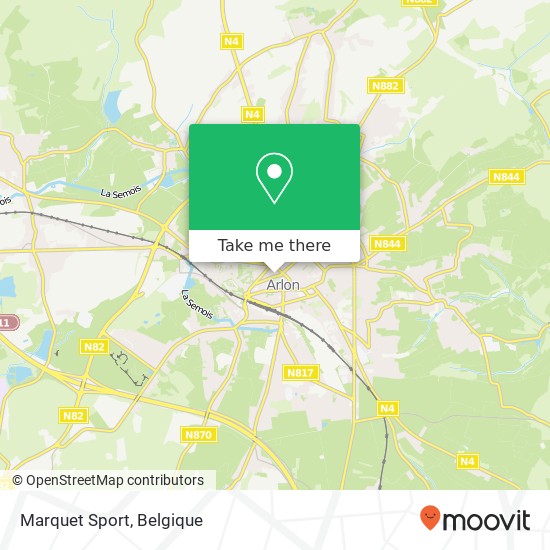 Marquet Sport kaart