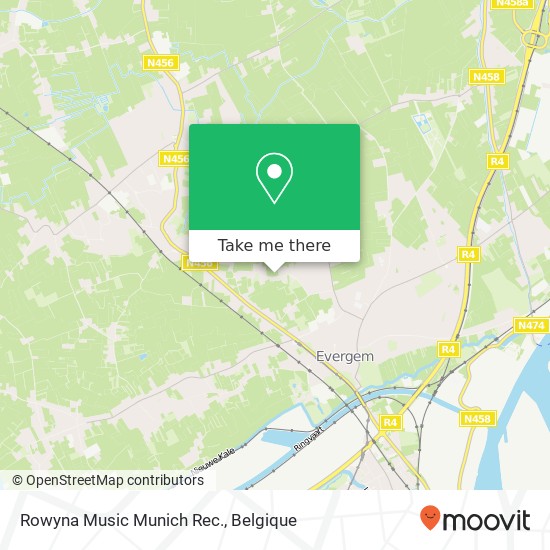 Rowyna Music Munich Rec. kaart