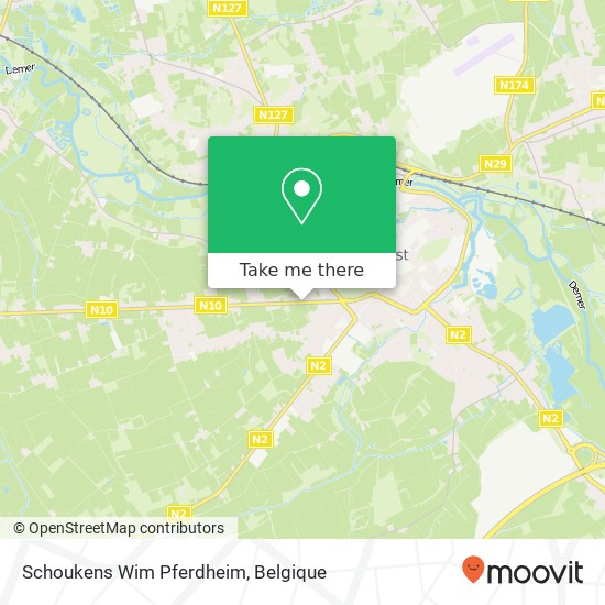 Schoukens Wim Pferdheim kaart
