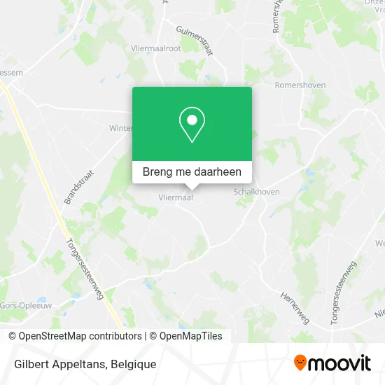 Gilbert Appeltans kaart