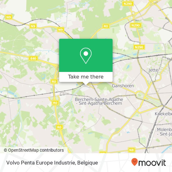 Volvo Penta Europe Industrie kaart