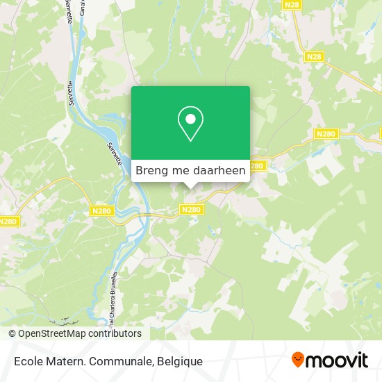 Ecole Matern. Communale kaart