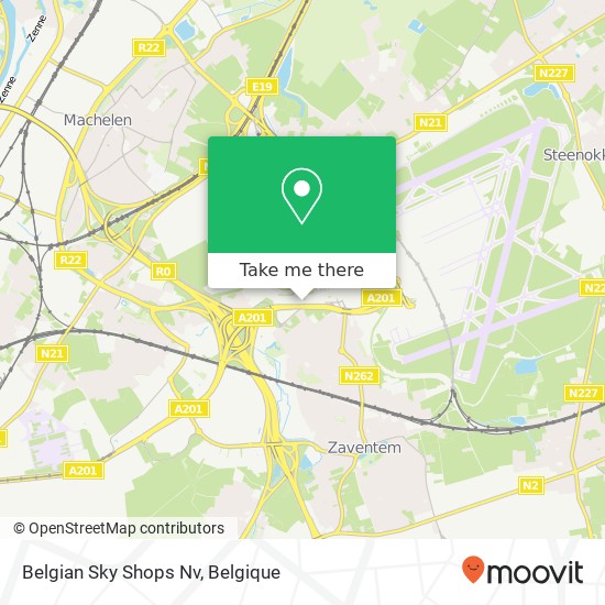 Belgian Sky Shops Nv kaart