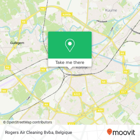 Rogers Air Cleaning Bvba kaart