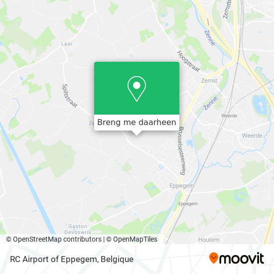 RC Airport of Eppegem kaart