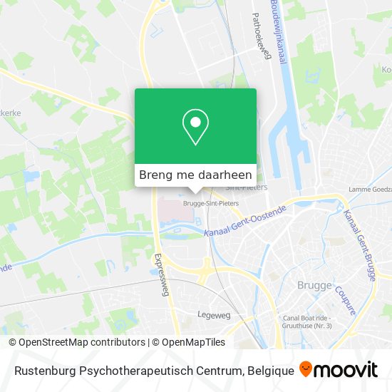 Rustenburg Psychotherapeutisch Centrum kaart