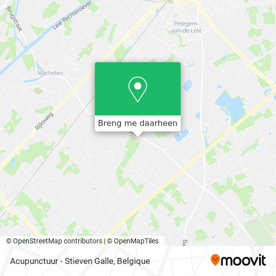 Acupunctuur - Stieven Galle kaart