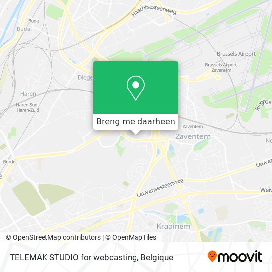 TELEMAK STUDIO for webcasting kaart