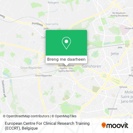 European Centre For Clinical Research Training (ECCRT) kaart