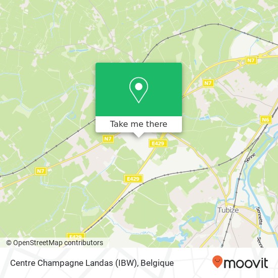 Centre Champagne Landas (IBW) kaart
