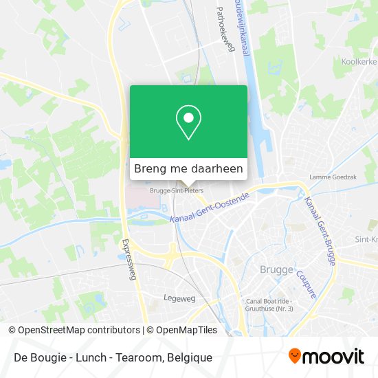 De Bougie - Lunch - Tearoom kaart