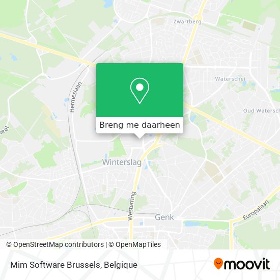 Mim Software Brussels kaart