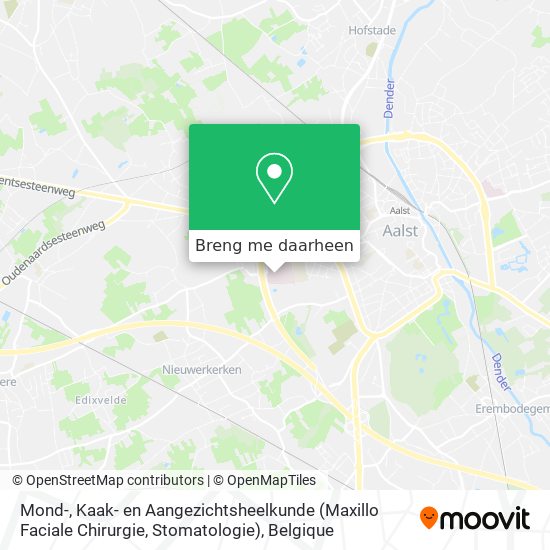 Mond-, Kaak- en Aangezichtsheelkunde (Maxillo Faciale Chirurgie, Stomatologie) kaart
