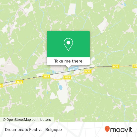Dreambeats Festival kaart