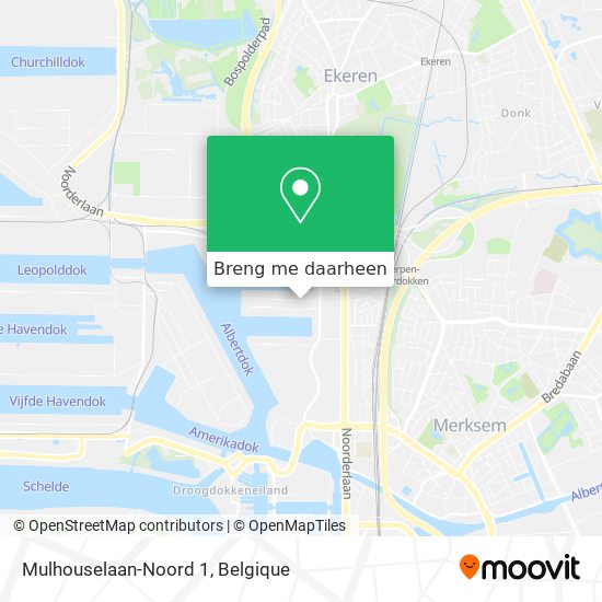 Mulhouselaan-Noord 1 kaart