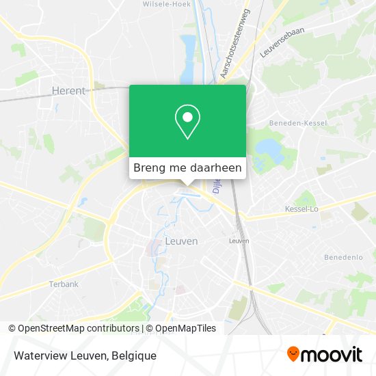 Waterview Leuven kaart