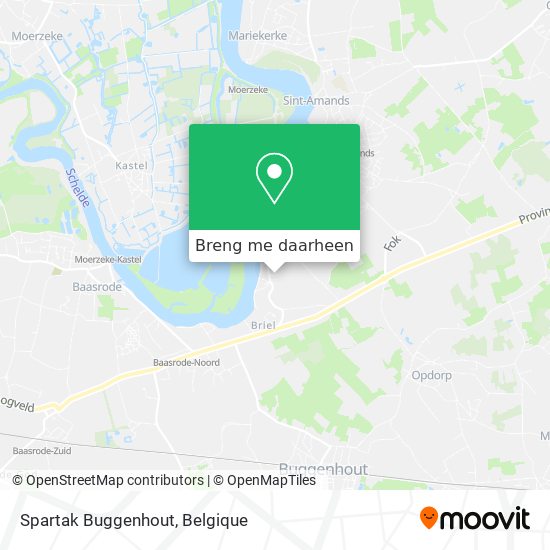 Spartak Buggenhout kaart