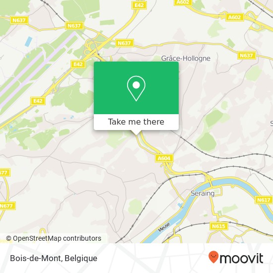 Bois-de-Mont kaart
