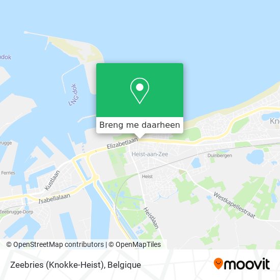 Zeebries (Knokke-Heist) kaart